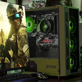 Foto 6 | Xtreme Pc Gaming Amd Radeon Vega Renoir Ryzen 7 5700g 32gb Ssd 1tb Wifi Dark Green