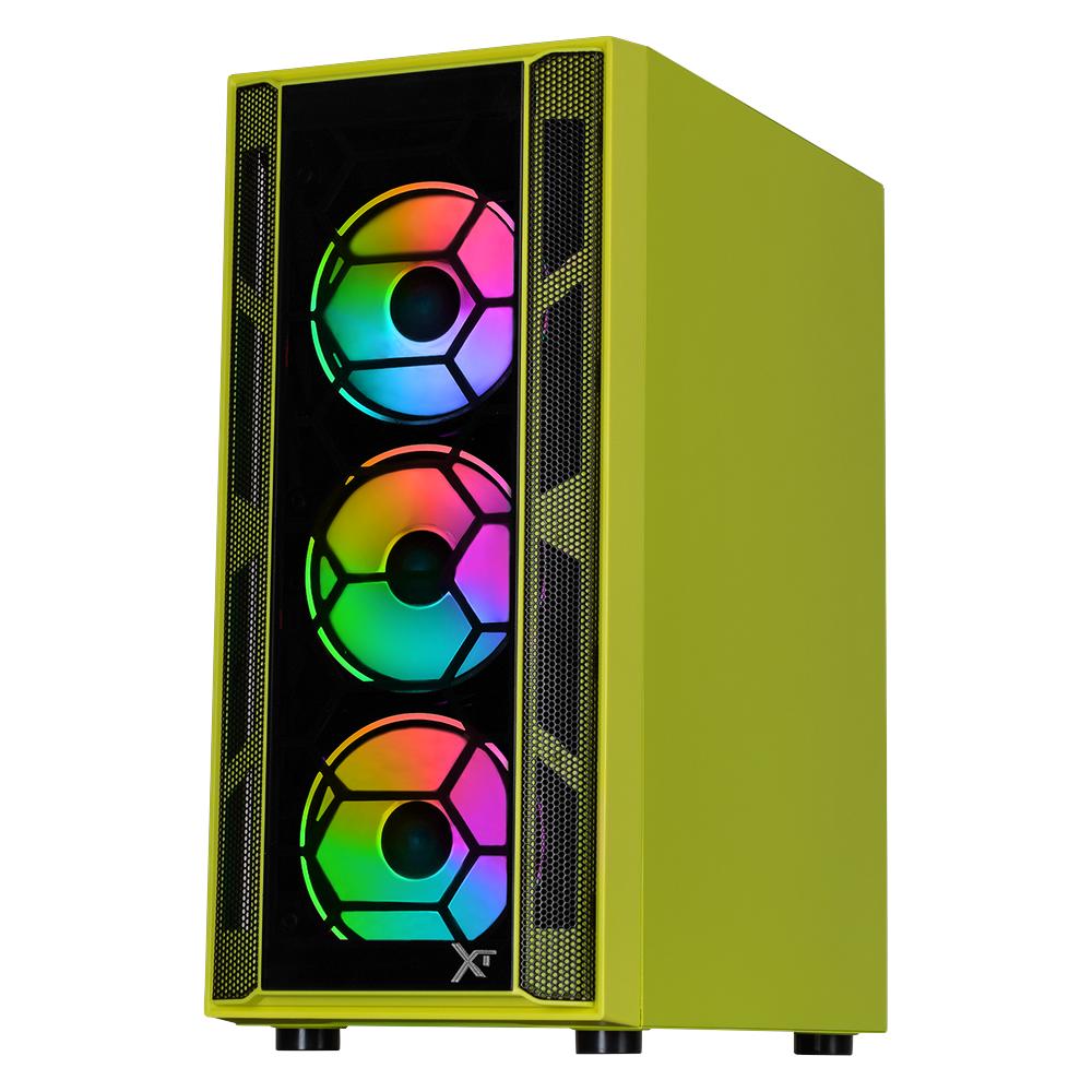 Foto 3 pulgar | Xtreme Pc Gaming Amd Radeon Vega Renoir Ryzen 7 5700g 32gb Ssd 1tb Wifi Neon Green