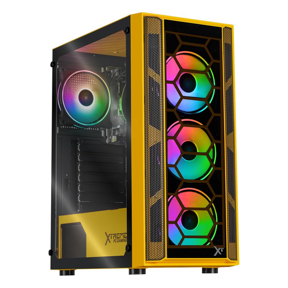 Xtreme Pc Gaming Amd Radeon Vega Renoir Ryzen 7 5700g 32gb Ssd 1tb Wifi Yellow