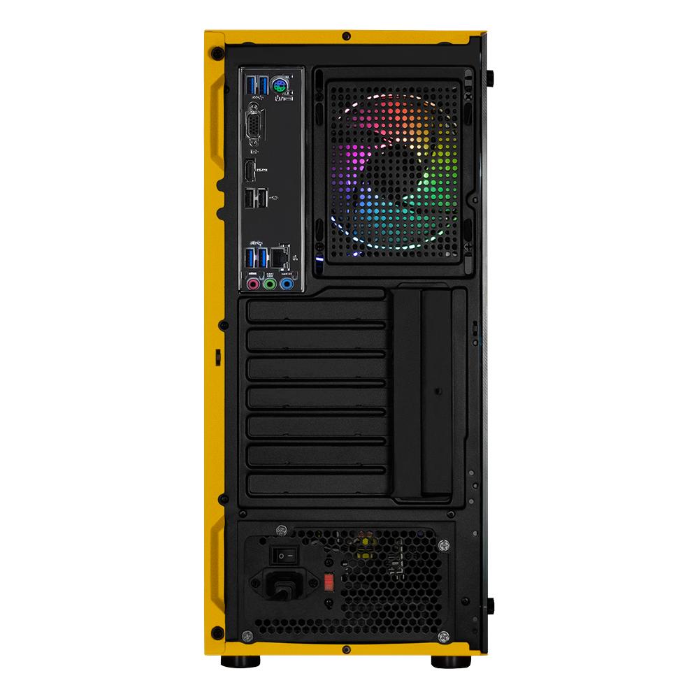 Foto 3 | Xtreme Pc Gaming Amd Radeon Vega Renoir Ryzen 7 5700g 32gb Ssd 1tb Wifi Yellow