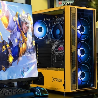 Foto 6 | Xtreme Pc Gaming Amd Radeon Vega Renoir Ryzen 7 5700g 32gb Ssd 1tb Wifi Yellow