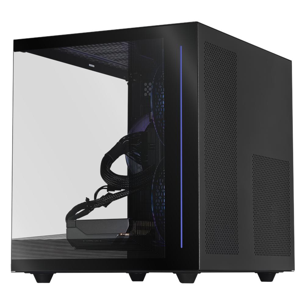 Foto 3 pulgar | Xtreme Pc Gaming Amd Radeon Rx 9060 Xt 16gb Ryzen 7 8700f 32gb Ddr5 Ssd 1tb Wifi Black