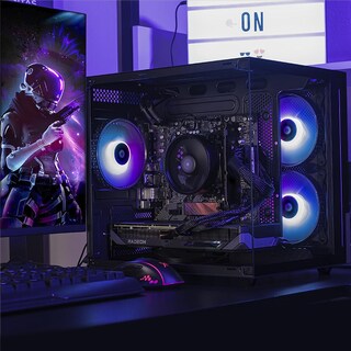 Foto 6 | Xtreme Pc Gaming Amd Radeon Rx 9060 Xt 16gb Ryzen 7 8700f 32gb Ddr5 Ssd 1tb Wifi Black