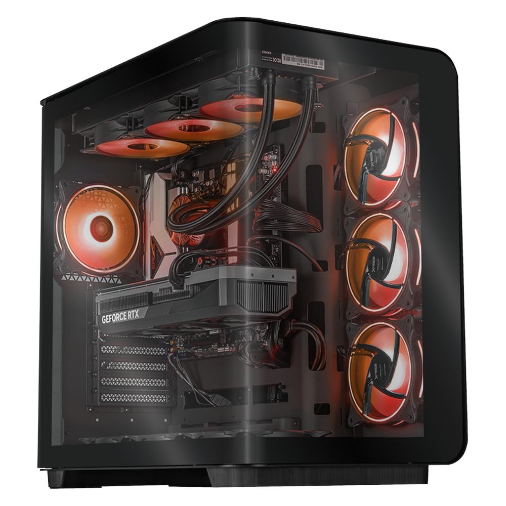 Xtreme Pc Gaming Msi Geforce Rtx 5080 Amd Ryzen 9 9950x 64gb Ddr5 Ssd 2tb Sistema Liquido Wifi Black