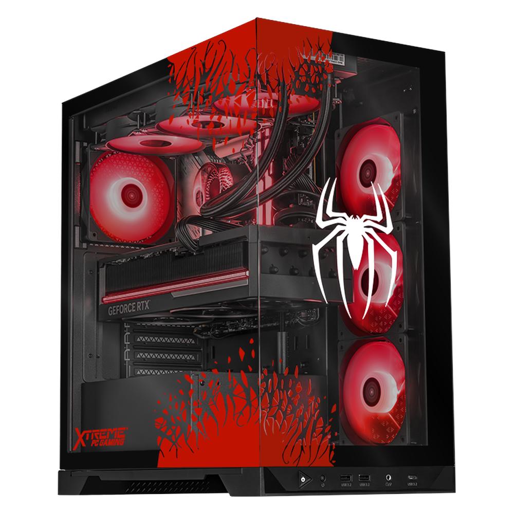 Xtreme Pc Gaming Geforce Rtx 5090 Intel Core I9 14900kf 32gb Ddr5 Ssd 2tb Sistema Liquido Wifi Spider-man Black