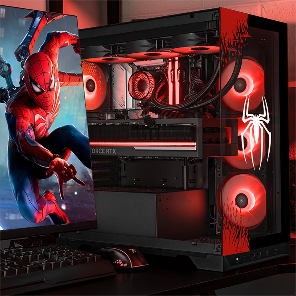 Foto 7 pulgar | Xtreme Pc Gaming Geforce Rtx 5090 Intel Core I9 14900kf 32gb Ddr5 Ssd 2tb Sistema Liquido Wifi Spider-man Black