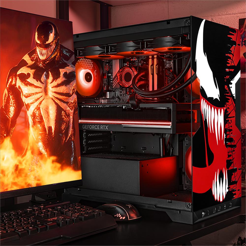 Foto 7 pulgar | Xtreme Pc Gaming Geforce Rtx 5080 Amd Ryzen 9 9900x 32gb Ddr5 Ssd 2tb Sistema Liquido Wifi Venom Black