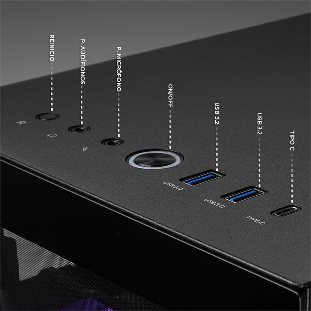 Foto 5 | Xtreme Pc Gaming Geforce Rtx 5090 Intel Core Ultra 9 285k 64gb Ddr5 Ssd 2tb Sistema Liquido Wifi Black