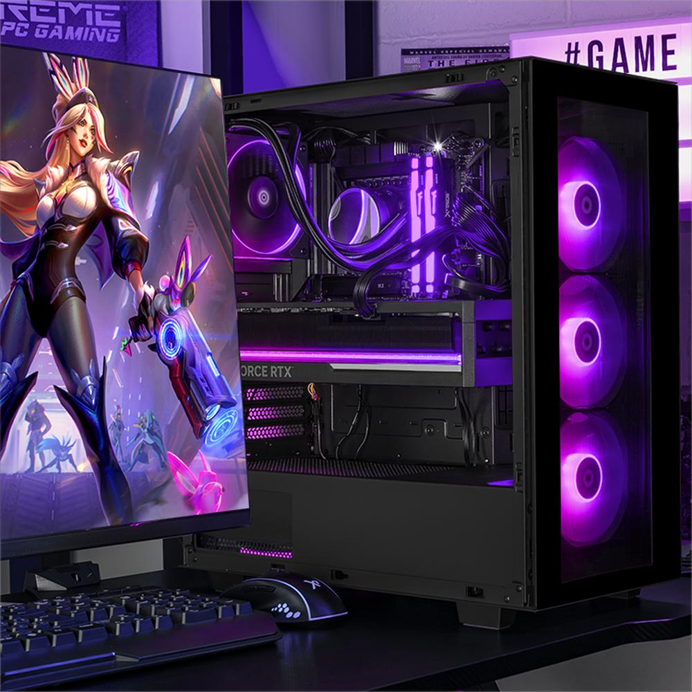 Foto 7 pulgar | Xtreme Pc Gaming Geforce Rtx 5090 Intel Core Ultra 9 285k 64gb Ddr5 Ssd 2tb Sistema Liquido Wifi Black
