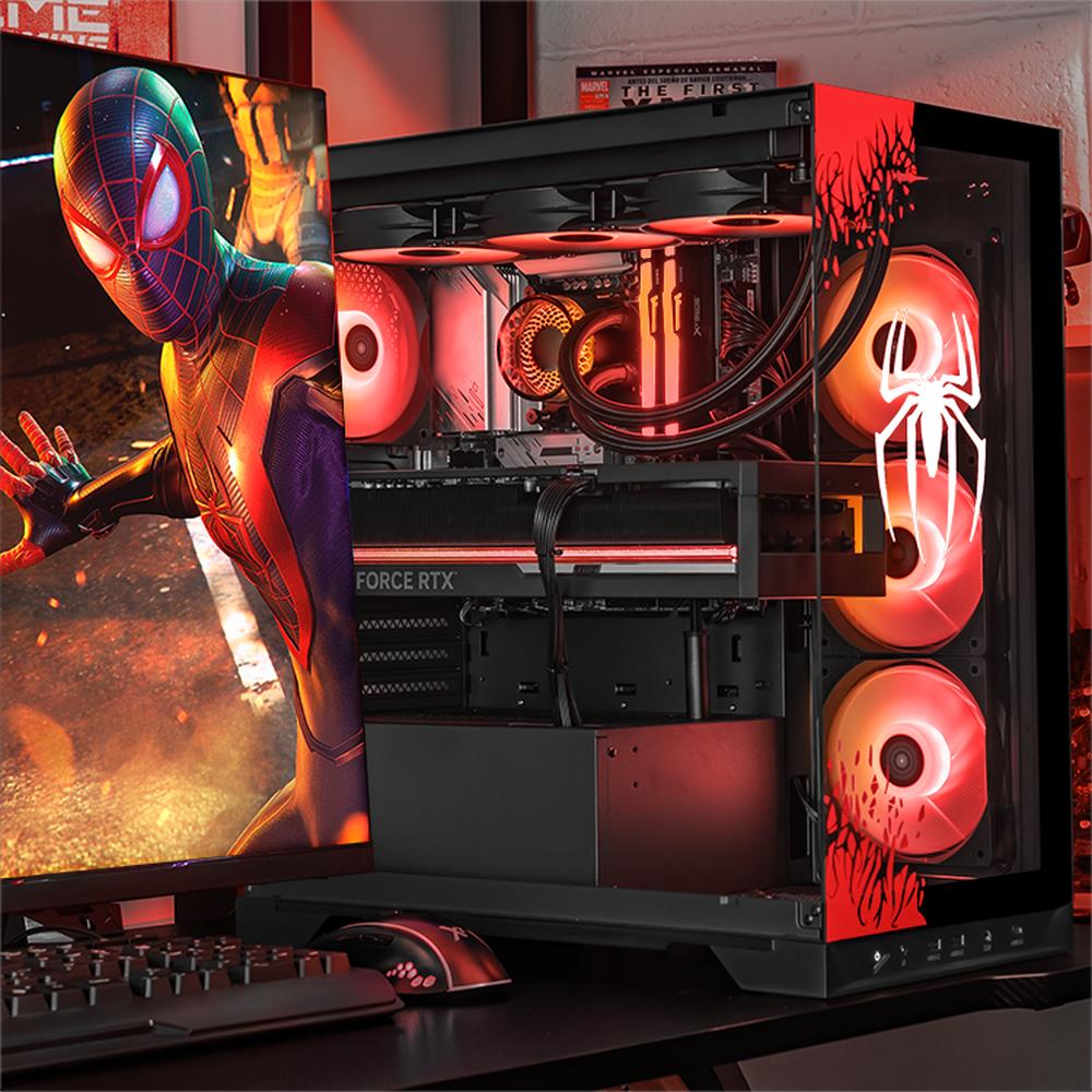 Foto 6 | Xtreme Pc Gaming Geforce Rtx 5080 Intel Core I9 14900kf 32gb Ddr5 Ssd 2tb Sistema Liquido Wifi Spider-man Black