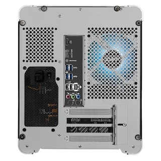 Foto 3 | Pc Gamer Dxt Gaming Amd Radeon Rx 9060 Xt 16gb Ryzen 7 8700f 32gb Ddr5 Ssd 1tb Sistema Liquido Wifi Silver