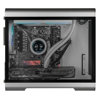 Foto 4 | Pc Gamer Dxt Gaming Amd Radeon Rx 9060 Xt 16gb Ryzen 7 8700f 32gb Ddr5 Ssd 1tb Sistema Liquido Wifi Silver