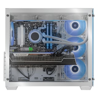 Foto 4 | Xtreme Pc Gaming Amd Radeon Rx 7900 Xtx Ryzen 9 9900x 32gb Ddr5 Ssd 2tb Sistema Liquido Wifi White