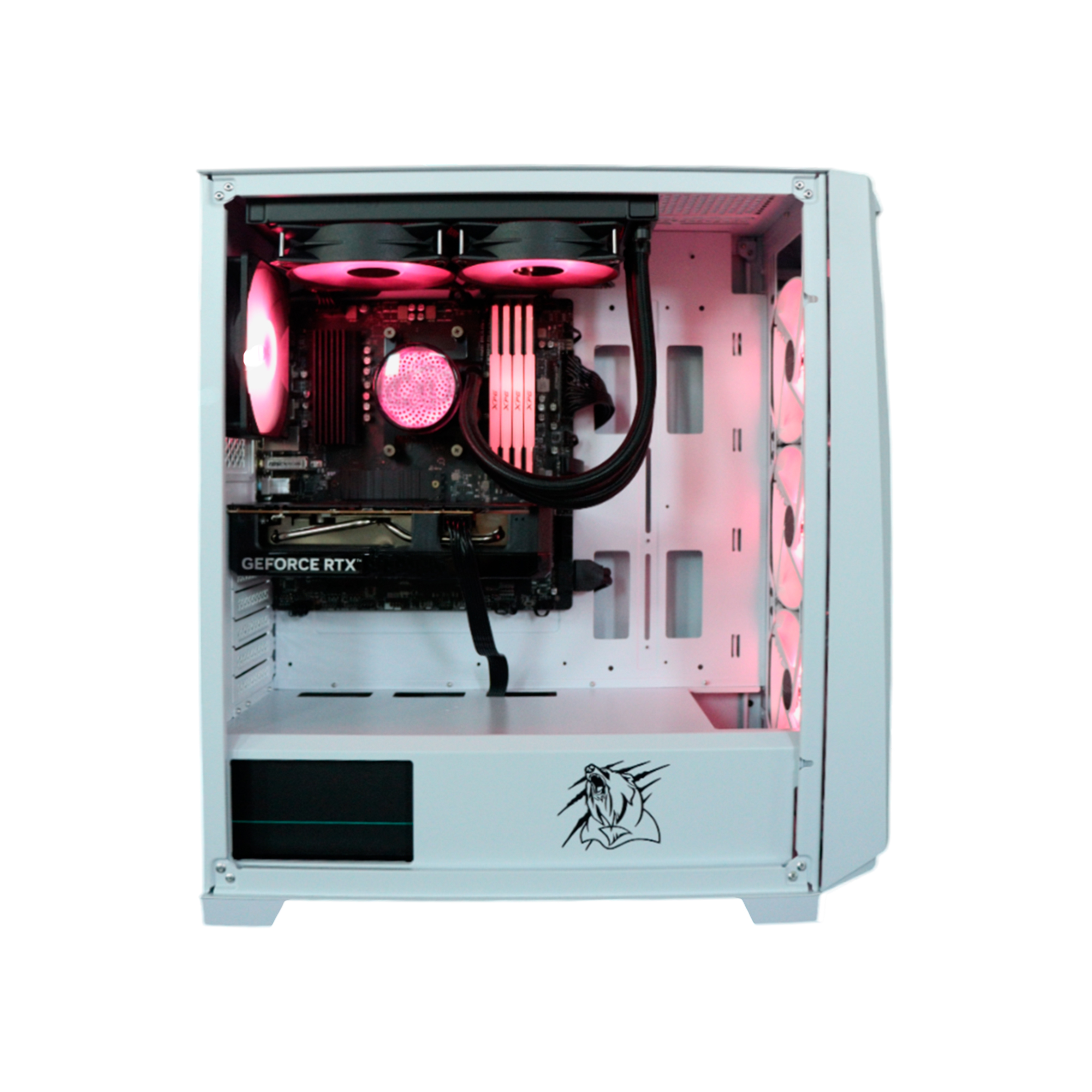 Foto 3 pulgar | Pc Gamer Grizzly Amd Ryzen 7 5700x 4.6 Ghz Nvidia Rtx 5060 Ram 32 Gb Ssd Nv3 1 Tb Wifi Bt Pg-amd071