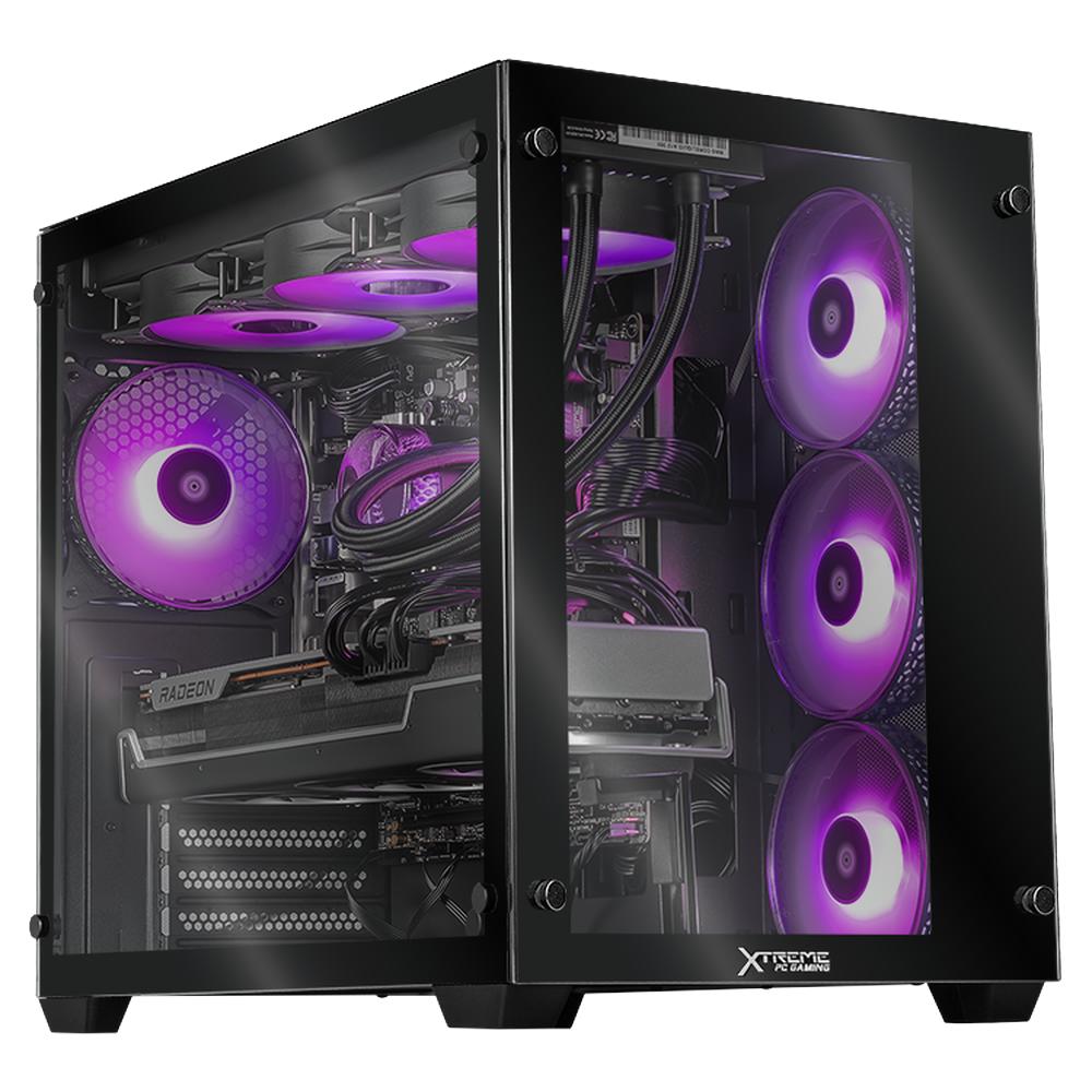 Xtreme Pc Gaming Amd Radeon Rx 7900 Xtx Ryzen 9 9900x 32gb Ddr5 Ssd 2tb Sistema Liquido Wifi Black