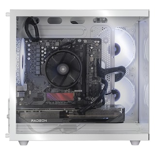 Foto 4 | Xtreme Pc Gaming Amd Radeon Rx 9060 Xt 16gb Ryzen 7 8700f 32gb Ddr5 Ssd 1tb Wifi White