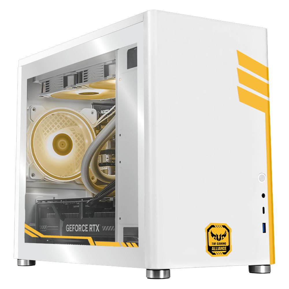 Foto 2 pulgar | Xtreme Pc Gaming Asus Tuf Geforce Rtx 5070 Amd Ryzen 9 9900x 32gb Ddr5 Ssd 1tb Sistema Liquido Wifi White