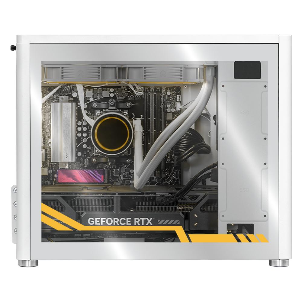 Foto 5 pulgar | Xtreme Pc Gaming Asus Tuf Geforce Rtx 5070 Amd Ryzen 9 9900x 32gb Ddr5 Ssd 1tb Sistema Liquido Wifi White