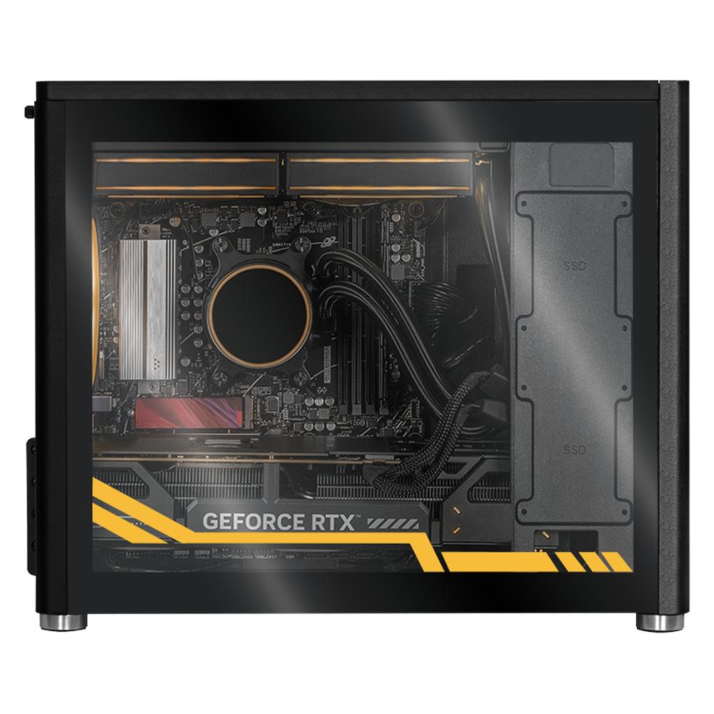 Foto 5 pulgar | Xtreme Pc Gaming Asus Tuf Geforce Rtx 5070 Amd Ryzen 9 9900x 32gb Ddr5 Ssd 1tb Sistema Liquido Wifi Black
