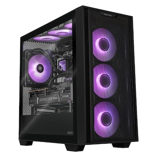 Foto 1 | Xtreme Pc Gaming Asus Geforce Rtx 5070 Amd Ryzen 7 9700x 32gb Ddr5 Ssd 1tb Sistema Liquido Wifi Black Pba