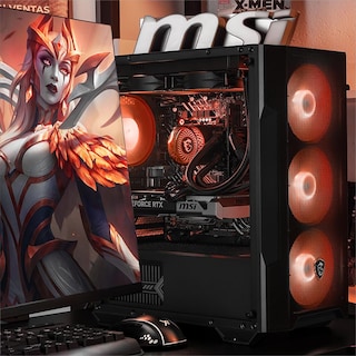 Foto 6 | Xtreme Pc Gaming Msi Geforce Rtx 5060 Ti Intel Core I7 14700f 32gb Ddr5 Ssd 1tb Sistema Liquido Wifi