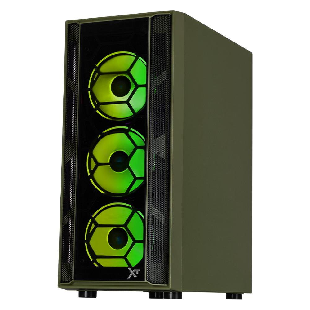 Foto 3 pulgar | Xtreme Pc Gaming Geforce Rtx 5060 Ti Intel Core I9 12900f 32gb Ssd 1tb Sistema Liquido Wifi Dark Green