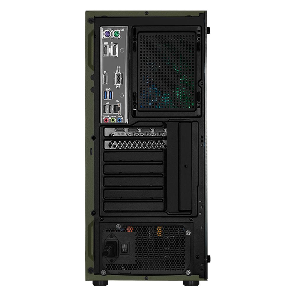Foto 4 pulgar | Xtreme Pc Gaming Geforce Rtx 5060 Ti Intel Core I9 12900f 32gb Ssd 1tb Sistema Liquido Wifi Dark Green