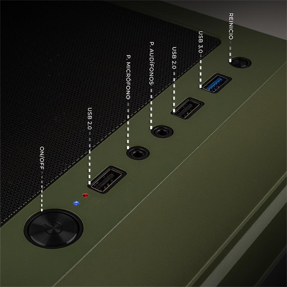 Foto 5 | Xtreme Pc Gaming Geforce Rtx 5060 Ti Intel Core I9 12900f 32gb Ssd 1tb Sistema Liquido Wifi Dark Green
