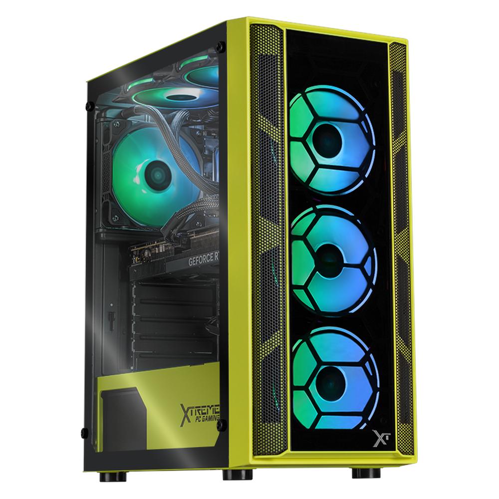 Foto 2 pulgar | Xtreme Pc Gaming Geforce Rtx 5060 Ti Intel Core I9 12900f 32gb Ssd 1tb Sistema Liquido Wifi Neon Green