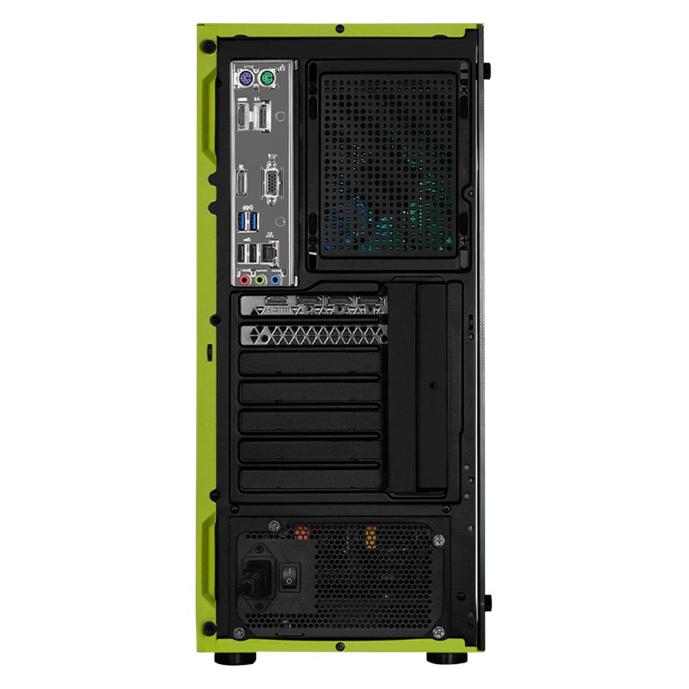 Foto 4 pulgar | Xtreme Pc Gaming Geforce Rtx 5060 Ti Intel Core I9 12900f 32gb Ssd 1tb Sistema Liquido Wifi Neon Green