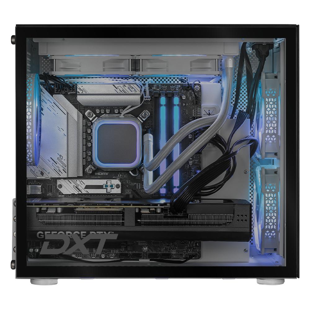 Foto 5 pulgar | Pc Gamer Dxt Gaming Geforce Rtx 5070 Ti Intel Core I9 14900f 32gb Ddr5 Ssd 2tb Sistema Liquido Wifi Silver