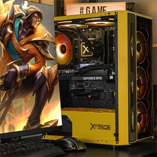 Foto 6 | Xtreme Pc Gaming Geforce Rtx 5060 Ti Intel Core I9 12900f 32gb Ssd 1tb Sistema Liquido Wifi Yellow