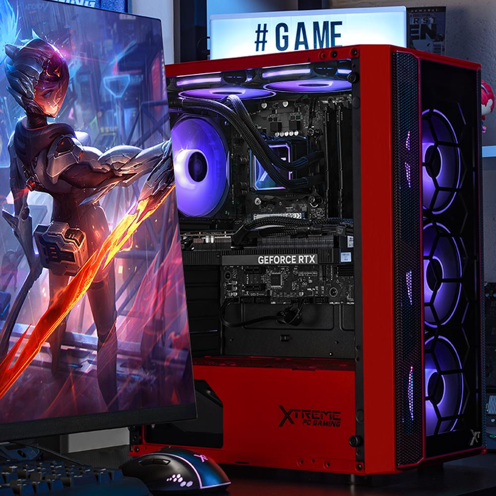 Foto 7 pulgar | Xtreme Pc Gaming Geforce Rtx 5060 Ti Intel Core I9 12900f 32gb Ssd 1tb Wifi Red
