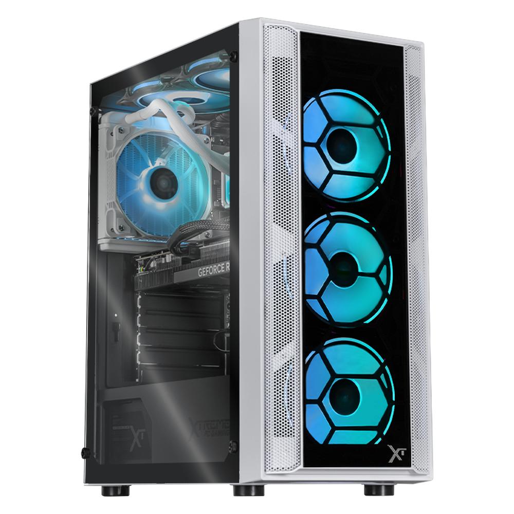 Foto 2 pulgar | Xtreme Pc Gaming Geforce Rtx 5060 Ti Intel Core I9 12900f 32gb Ssd 1tb Sistema Liquido Wifi White