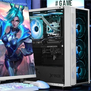 Foto 6 | Xtreme Pc Gaming Geforce Rtx 5060 Ti Intel Core I9 12900f 32gb Ssd 1tb Sistema Liquido Wifi White