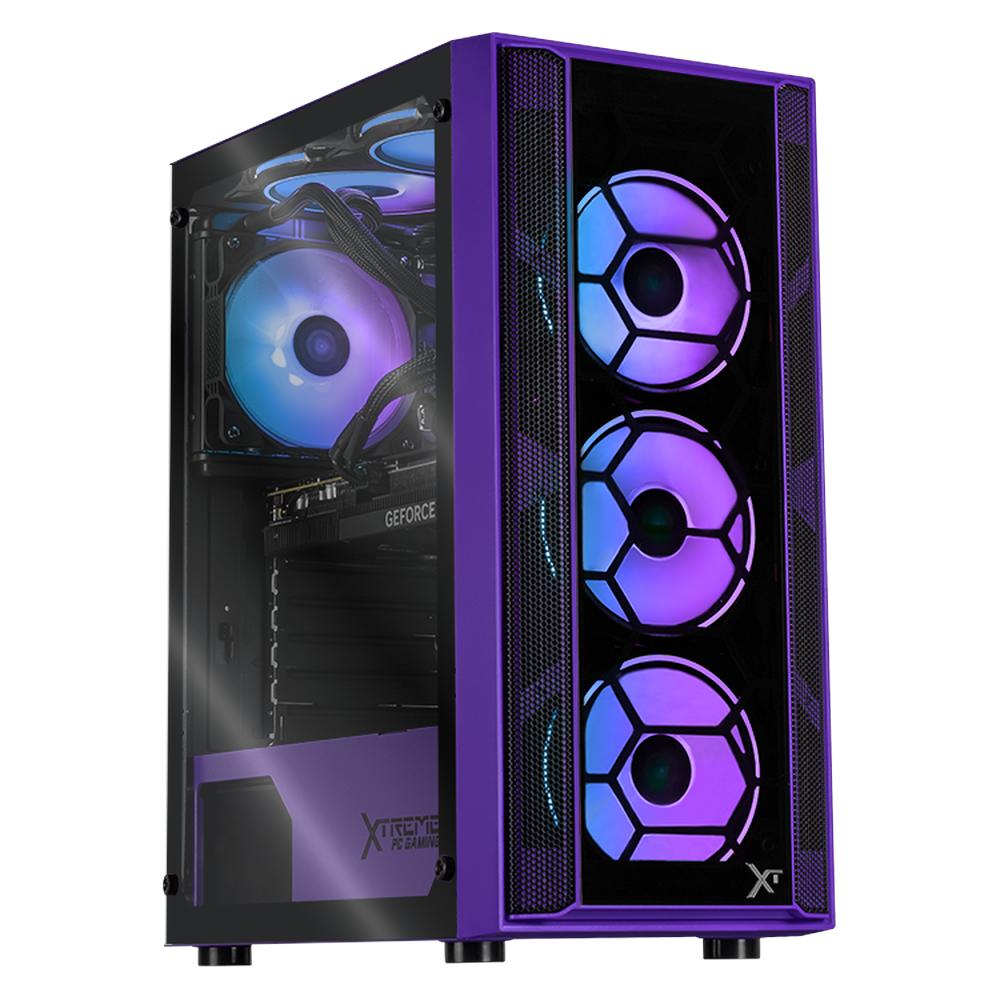 Foto 2 pulgar | Xtreme Pc Gaming Geforce Rtx 5060 Ti Intel Core I9 12900f 32gb Ssd 1tb Sistema Liquido Wifi Violet