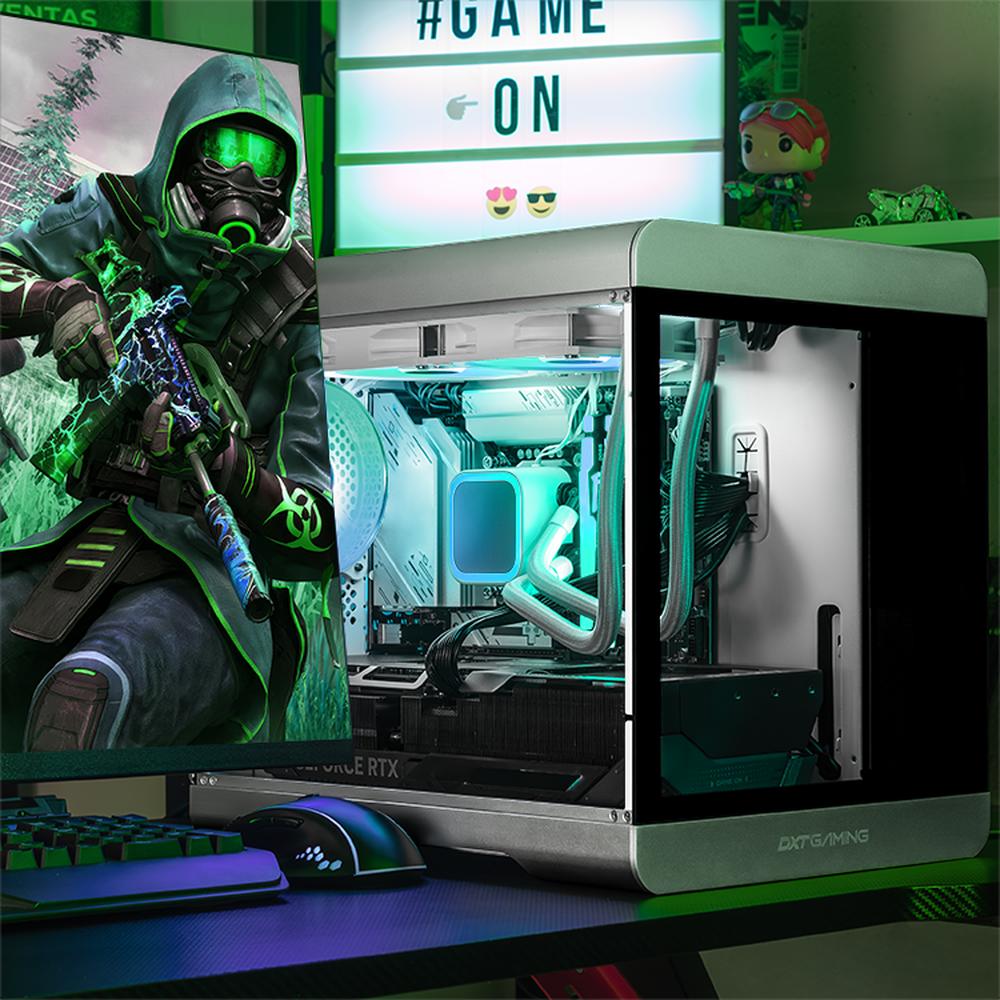 Foto 7 pulgar | Pc Gamer Dxt Gaming Geforce Rtx 5070 Ti Intel Core I9 14900kf 32gb Ddr5 Ssd 2tb Sistema Liquido Wifi Silver
