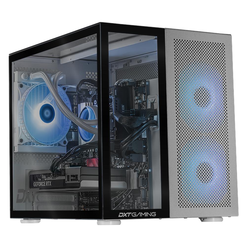 Foto 2 pulgar | Pc Gamer Dxt Gaming Geforce Rtx 5060 Amd Ryzen 7 9700x 32gb Ddr5 Ssd 1tb Sistema Liquido Wifi Silver