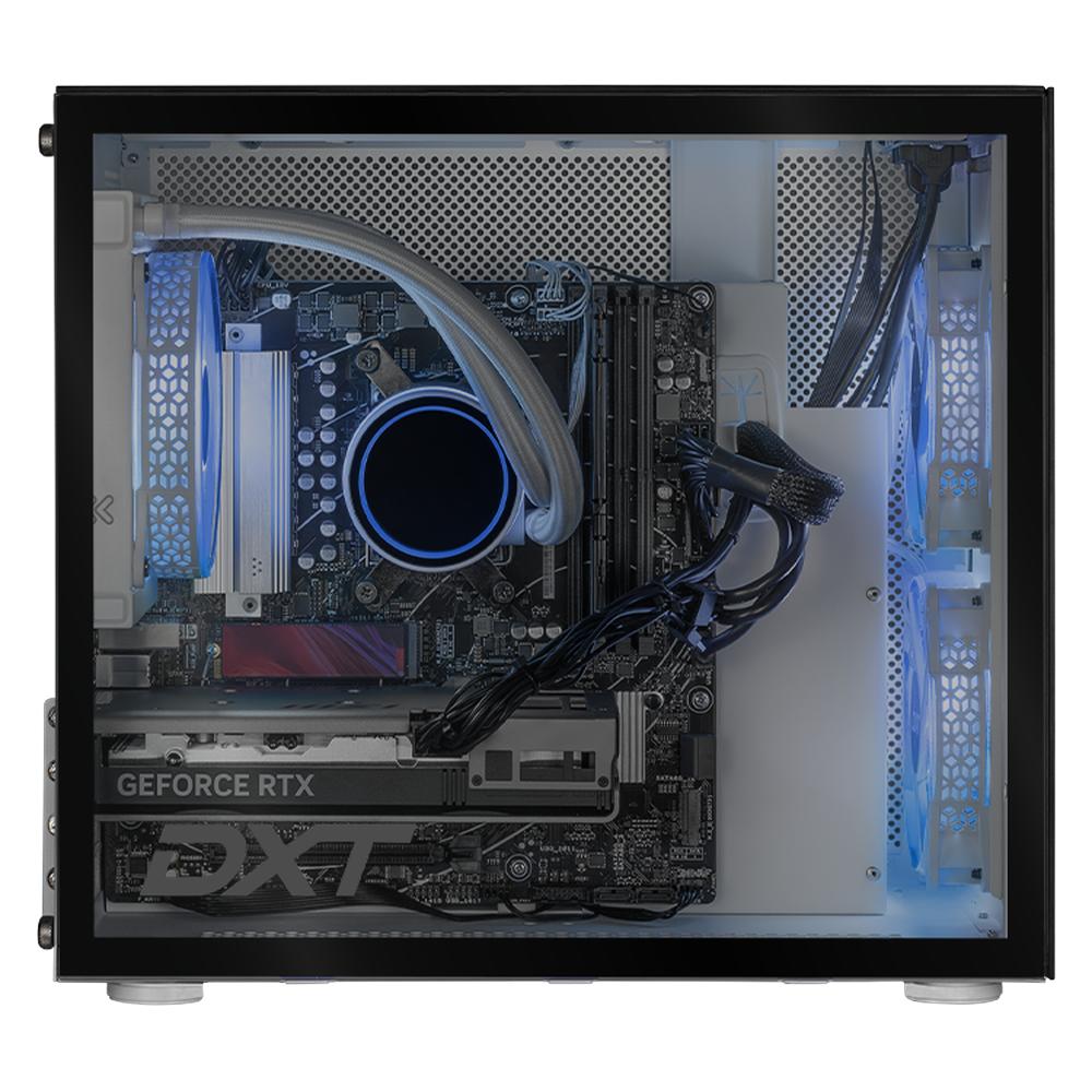 Foto 5 pulgar | Pc Gamer Dxt Gaming Geforce Rtx 5060 Amd Ryzen 7 9700x 32gb Ddr5 Ssd 1tb Sistema Liquido Wifi Silver