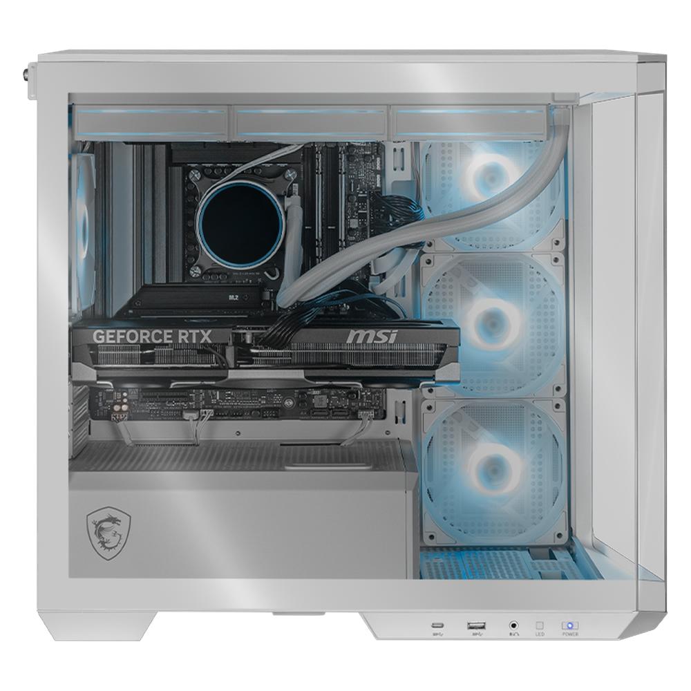 Foto 5 pulgar | Xtreme Pc Gaming Msi Geforce Rtx 5070 Ti Intel Core Ultra 7 265kf 32gb Ddr5 Ssd 2tb Sistema Liquido Wifi White