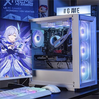 Foto 6 | Xtreme Pc Gaming Geforce Rtx 5060 Ryzen 7 9700x 32gb Ddr5 Ssd 1tb Sistema Liquido Wifi White