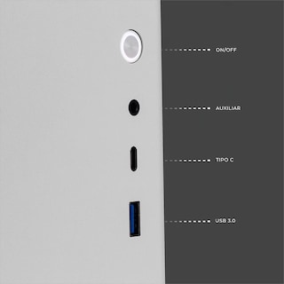 Foto 5 | Xtreme Pc Gaming Geforce Rtx 5060 Intel Core I7 14700f 32gb Ssd 1tb Sistema Liquido Wifi White
