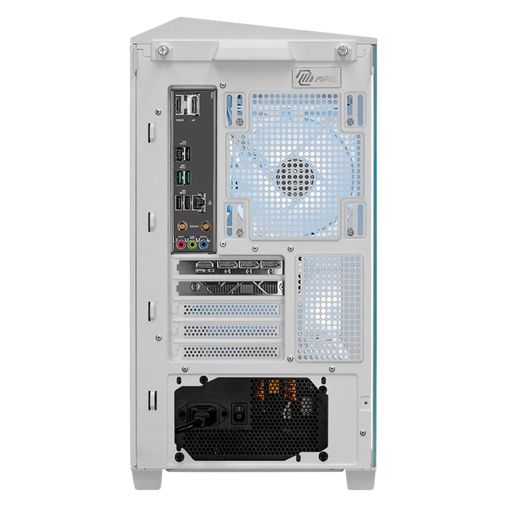 Foto 3 | Xtreme Pc Gaming Msi Geforce Rtx 5060 Intel Core I7 14700f 32gb Ddr5 Ssd 1tb Sistema Liquido White
