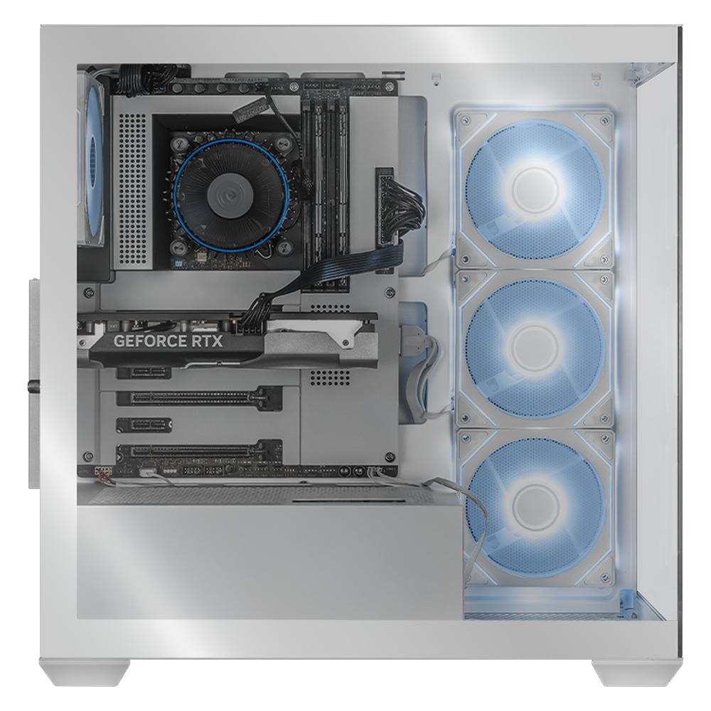 Foto 5 pulgar | Xtreme Pc Gaming Geforce Rtx 5060 Ti Intel Core I7 14700f 32gb Ssd 1tb Wifi White