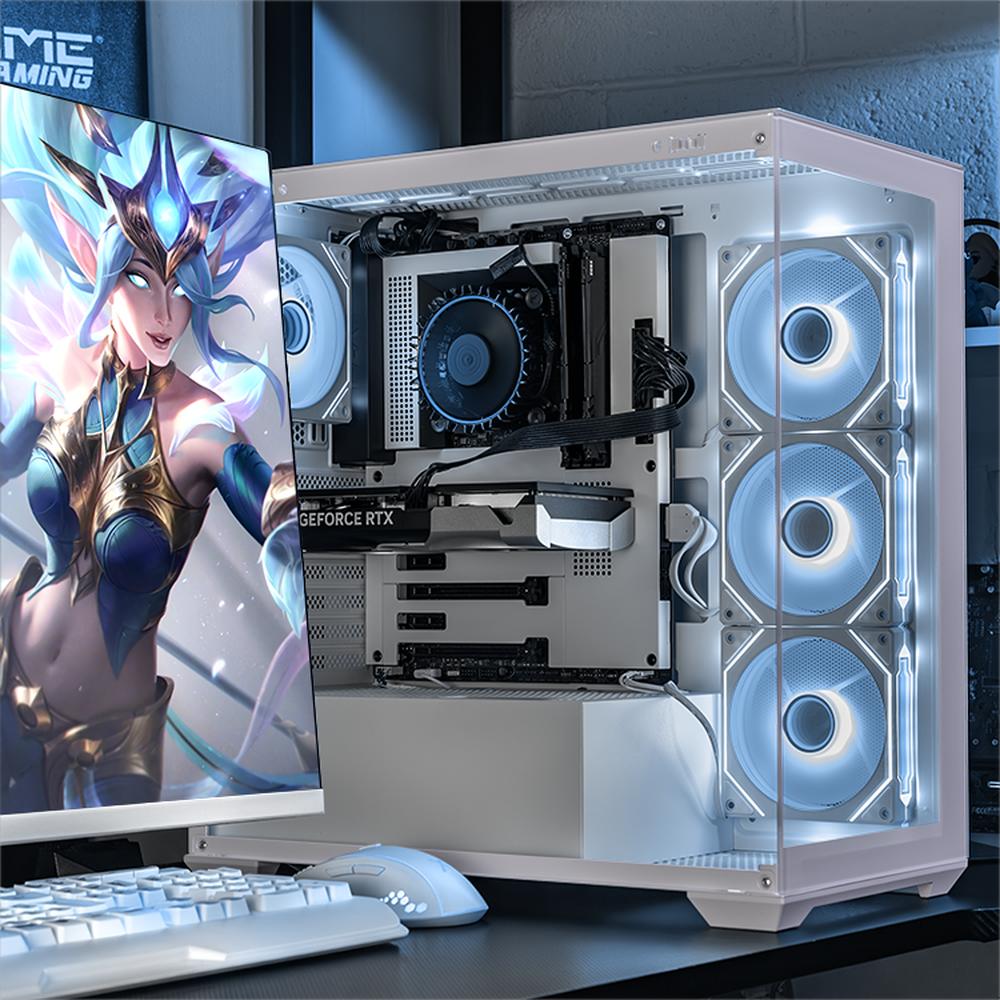 Foto 6 | Xtreme Pc Gaming Geforce Rtx 5060 Ti Intel Core I7 14700f 32gb Ssd 1tb Wifi White