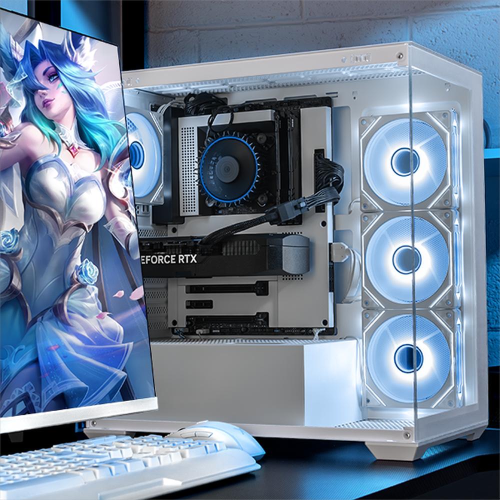 Foto 7 pulgar | Xtreme Pc Gaming Geforce Rtx 5070 Intel Core I7 14700f 32gb Ssd 1tb Wifi White