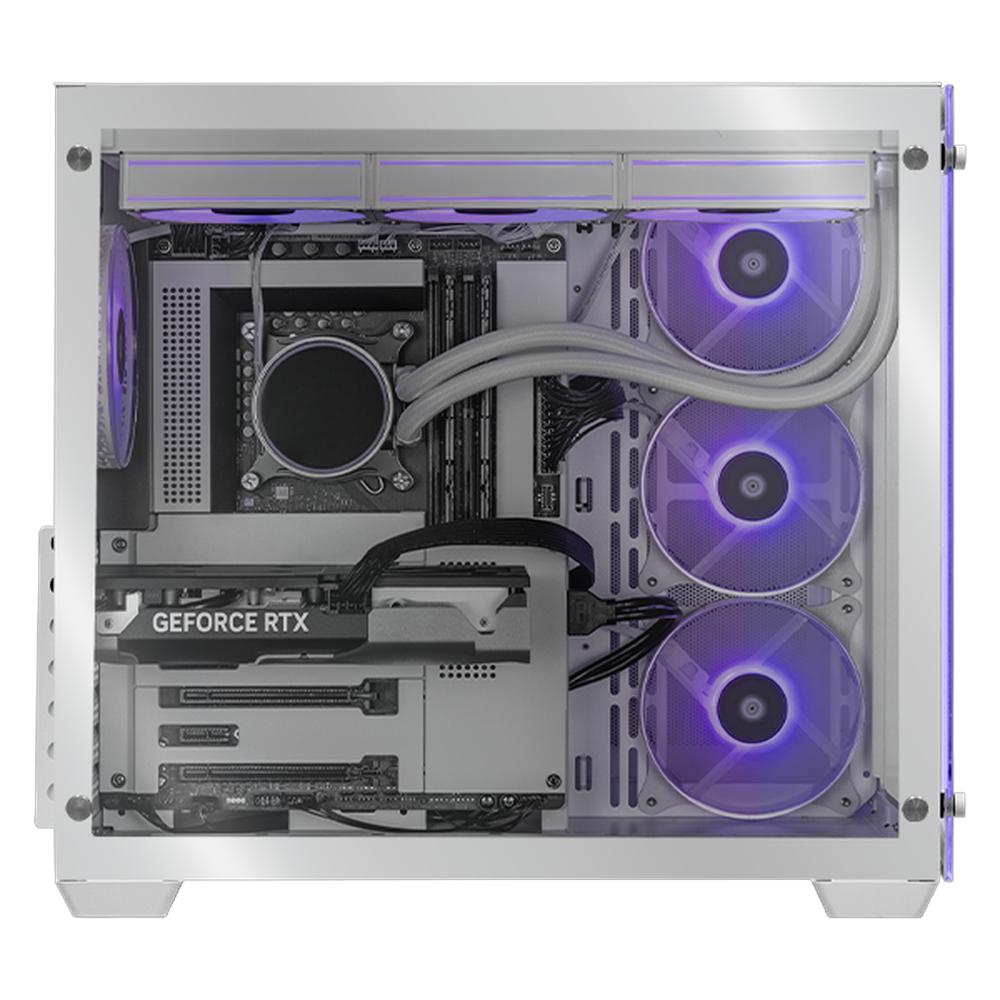 Foto 4 | Xtreme Pc Gaming Geforce Rtx 5060 Intel Core I9 14900kf 32gb Ssd 2tb Sistema Liquido Wifi Black