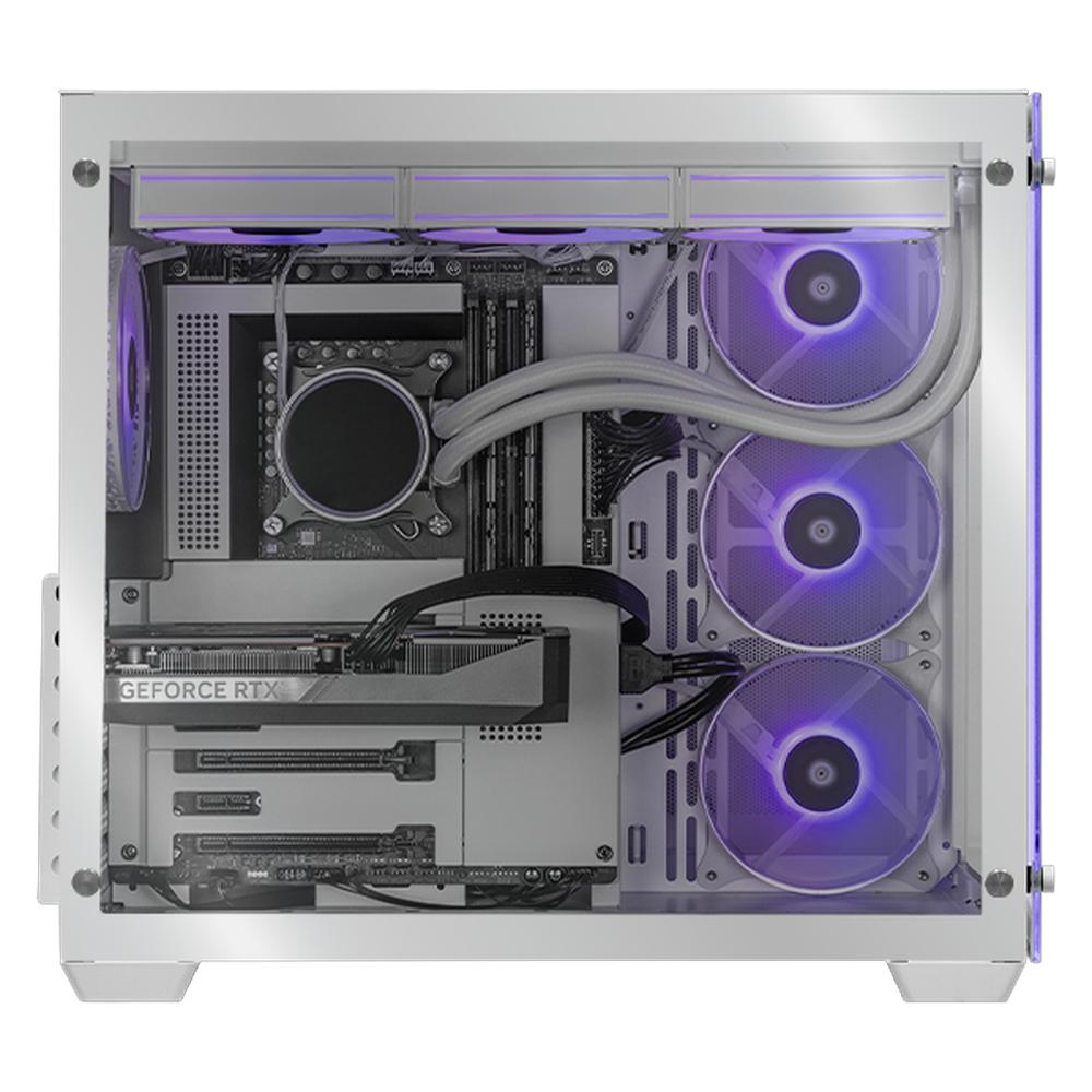 Foto 4 | Xtreme Pc Gaming Geforce Rtx 5060 Intel Core I9 14900kf 32gb Ssd 2tb Sistema Liquido Wifi White