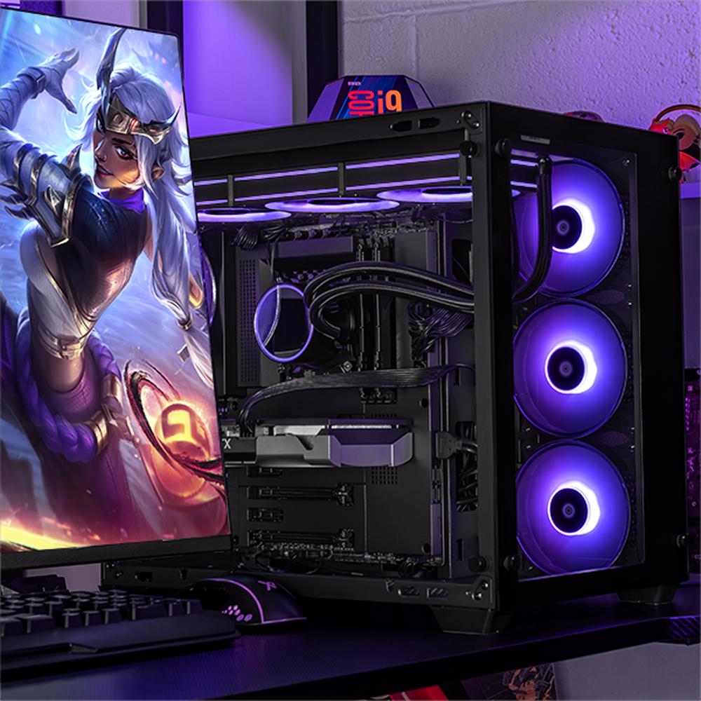 Foto 7 pulgar | Xtreme Pc Gaming Geforce Rtx 5060 Ti Intel Core I9 14900kf 32gb Ssd 2tb Sistema Liquido Wifi Black
