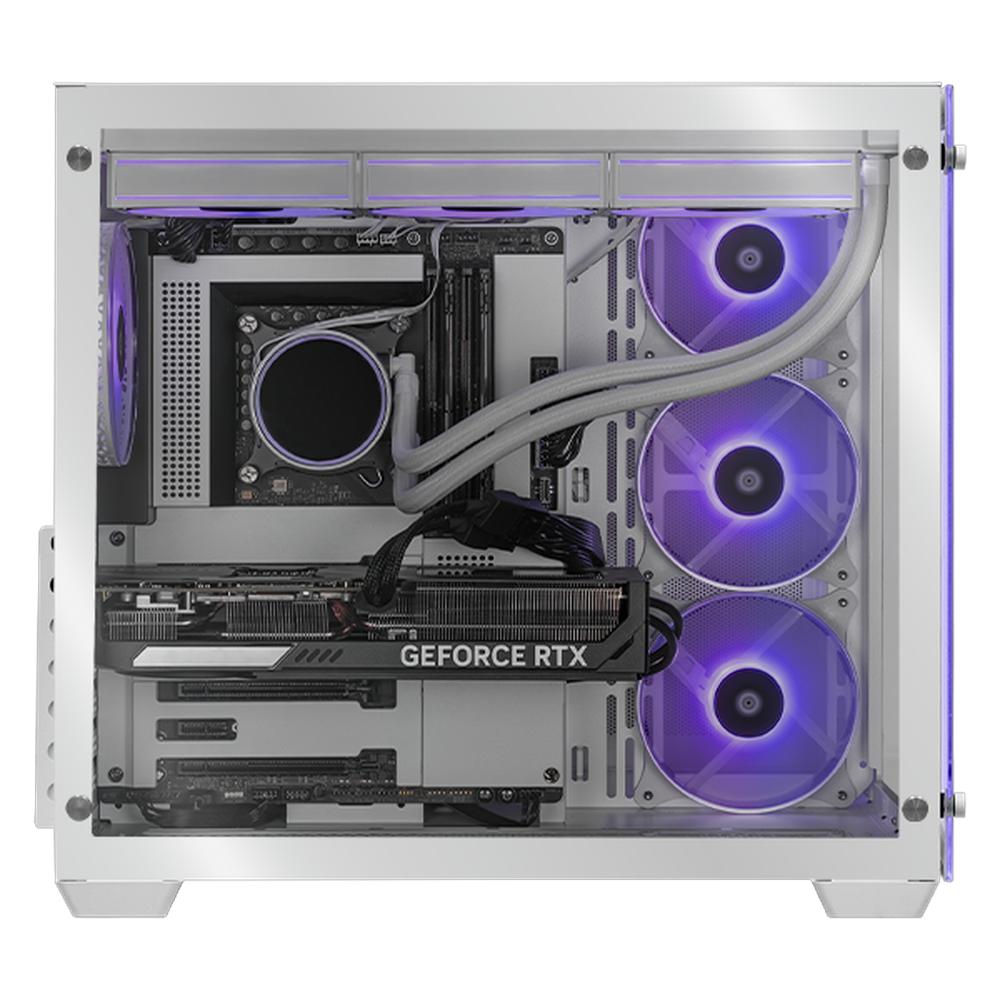 Foto 4 | Xtreme Pc Gaming Geforce Rtx 5070 Intel Core I9 14900kf 32gb Ssd 2tb Sistema Liquido Wifi White
